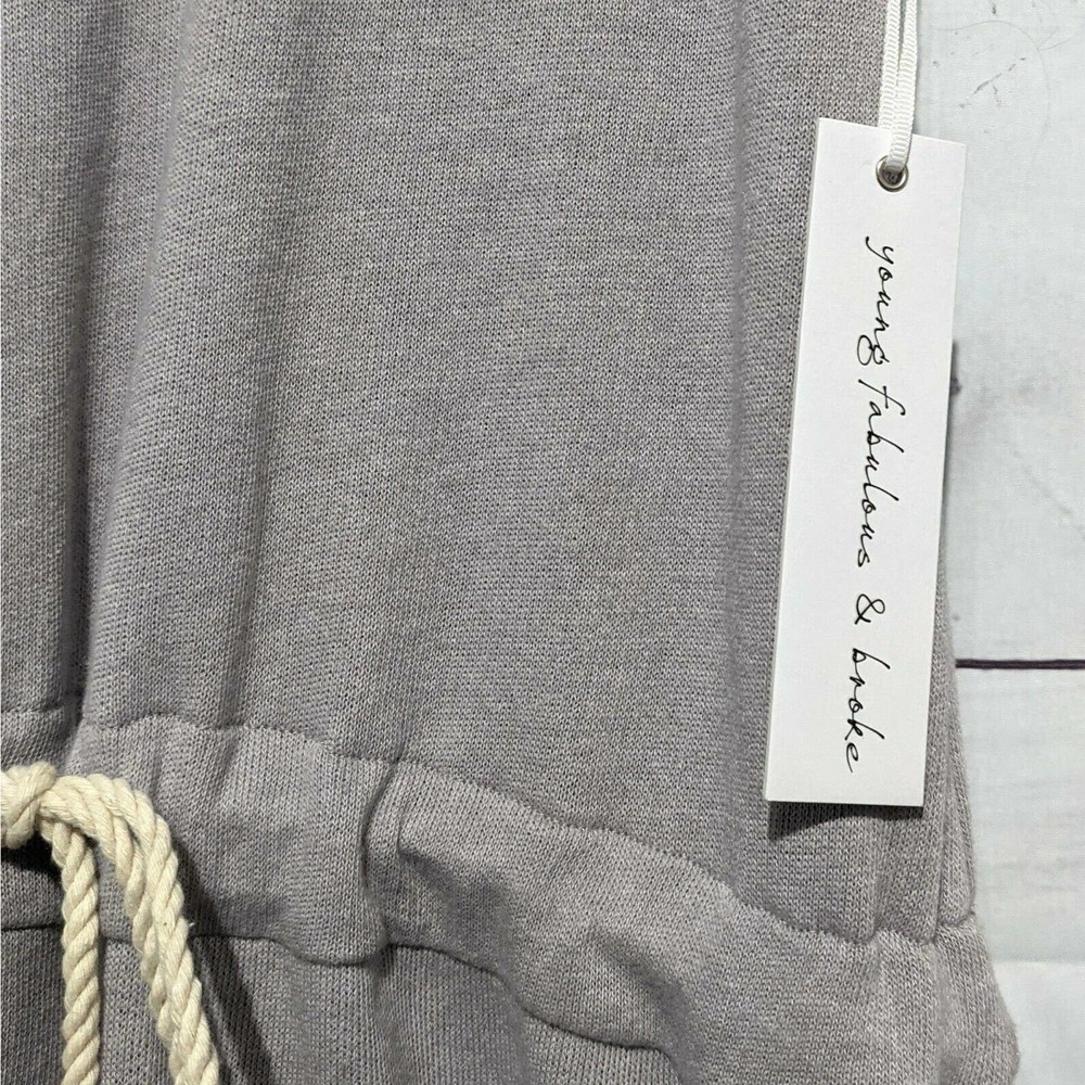 Young Fabulous and Broke Eberhart Jumpsuit Gray - Picture 6 of 12